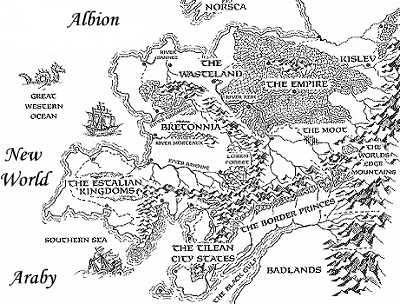 Map of the Old World